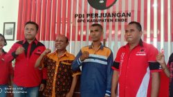 Ende Butuh Loncatan Pembangunan, Yustinus Sani Daftar Bakal Calon Wakil Bupati di DPC PDI Perjuangan Ende