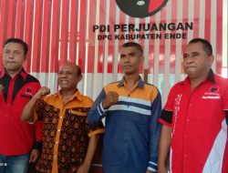 Ende Butuh Loncatan Pembangunan, Yustinus Sani Daftar Bakal Calon Wakil Bupati di DPC PDI Perjuangan Ende